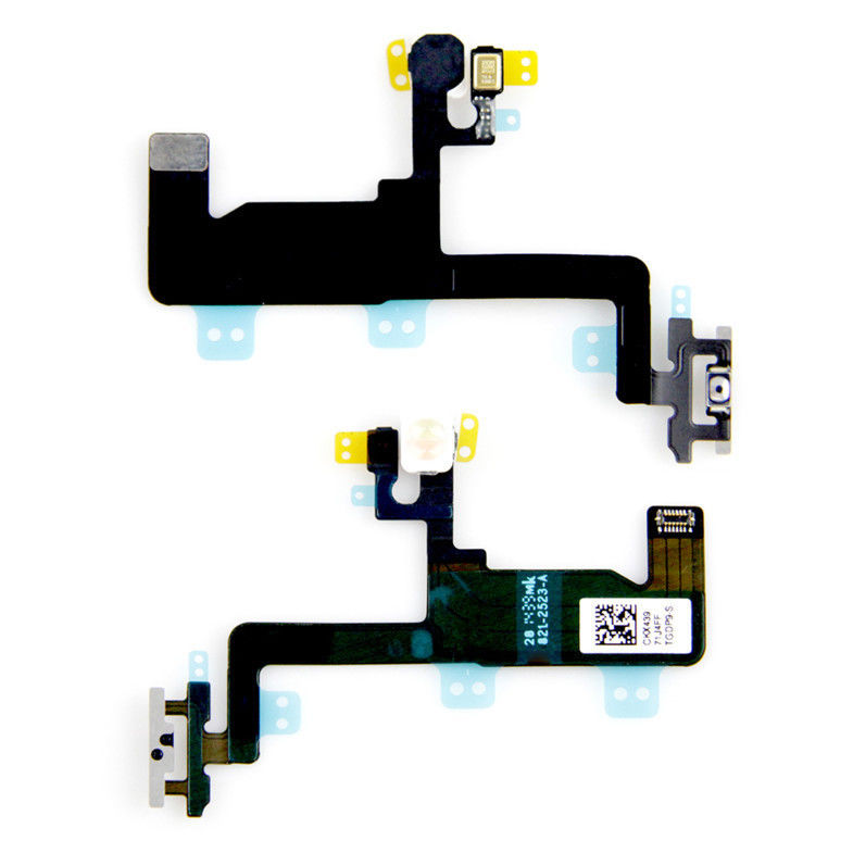 Mic Flex Cable Ribbon iPhone 6 Yedek Parça Kapama Anahtarı Connector Güç Düğmesi Flex Kablosu