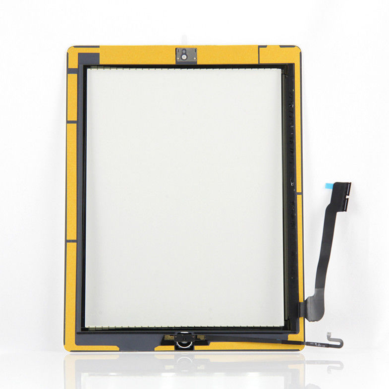 Apple iPad 4 Digitizer Değiştirme için 9.7 inç Beyaz iPad Dokunmatik Ekran Digitizer