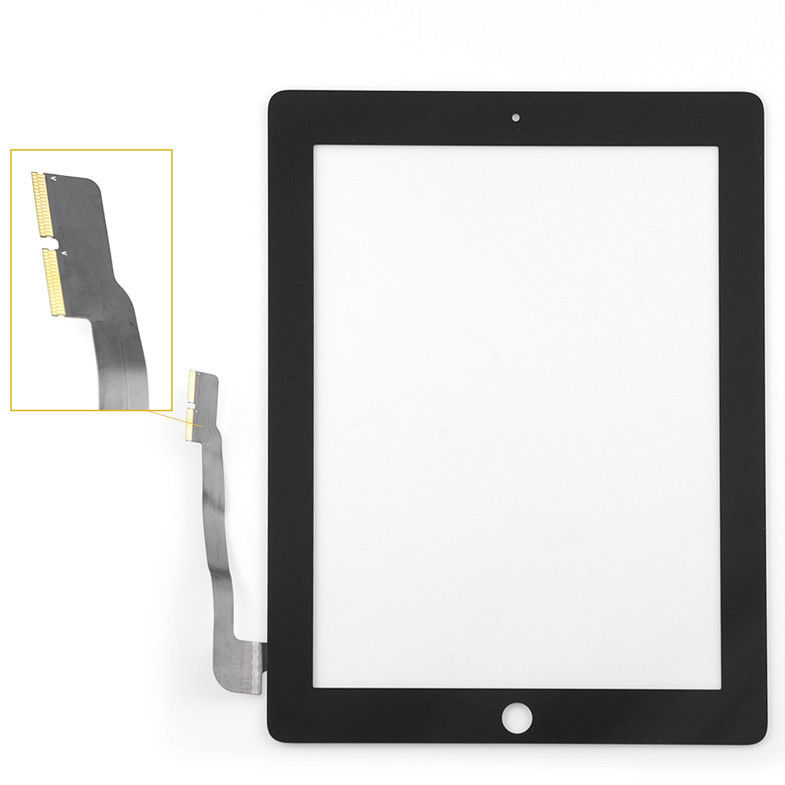 Siyah iPad 3 Dokunmatik Ekran Onarım iPad 3 Cam Dokunmatik Ekran Paneli